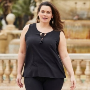 Damen-Bluse mit Tasseln, große Größen 5.09 €