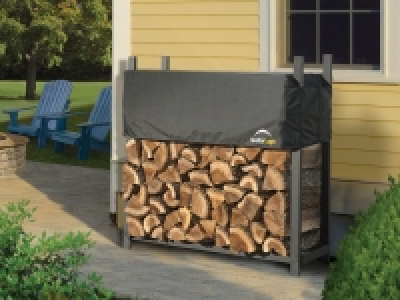 ShelterLogic USA Kaminholzregal, robuste Stahlkonstruktion, inkl. Abde 90.04 €