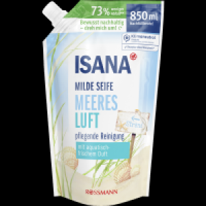 Isana Milde Seife Meeresluft Nachfüllbeutel