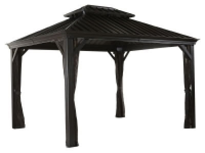 SOJAG Canada Pavillon »Messina«, aus Aluminium, Stahldach mit Lüftung, 2,043.67 €