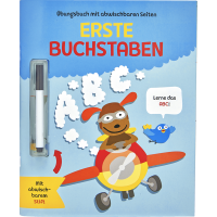 Rossmann Ideenwelt Übungsbuch zum Wegwischen, Erste Buchstaben