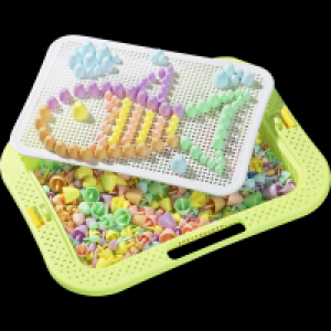 Ideenwelt Mosaik-Steckspiel, pastell