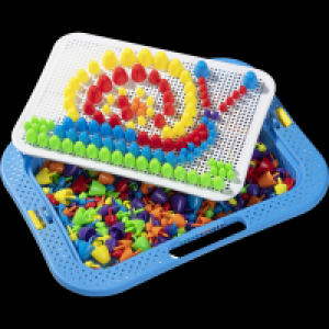 Ideenwelt Mosaik-Steckspiel, bunt