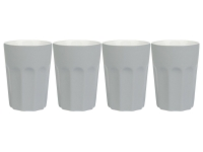 ERNESTO® Cappuccinobecher, 4 Stück, aus Porzellan