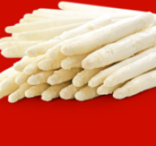 Spargel weiß violett