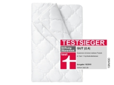 Lidl Meradiso® MERADISO® Duo-Steppbett Polygiene®, mit Klimaband, 135 x 200 cm