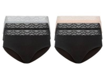 ESMARA® Damen Slips, 3 Stück, mit eleganter Spitze 5.99 €