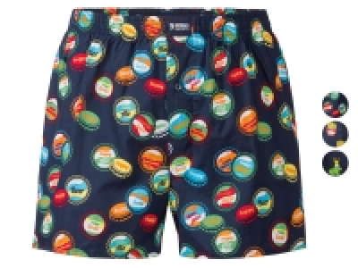 Lidl Happy Shorts Happy Shorts Herren Webboxer, aus reiner Baumwolle