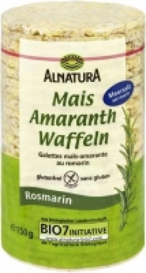 Mais-Amaranth-Waffeln Rosmarin 1.29 €