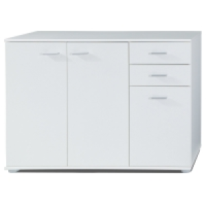Kommode - weiß - 106 cm breit
