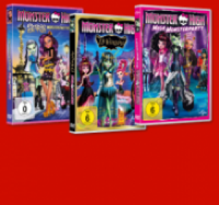 MONSTER HIGH Unterhaltung f&uuml;r die Kleinen auf DVD