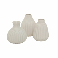 Roller  Vase - weiß - Porzellan - sortiert