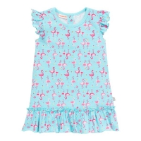 NKD  Baby-Mädchen-Kleid mit Flamingo-Muster