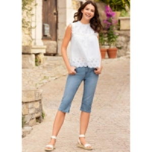 Damen-Caprihose in Jeans-Optik 5.59 €