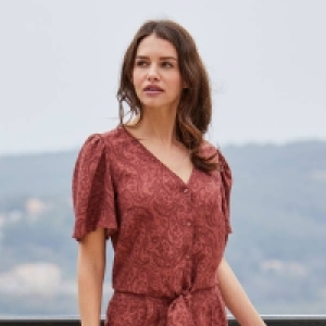 Damen-Bluse mit Paisley-Muster 5.59 €