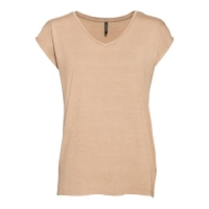 Damen-T-Shirt mit Glitzer-Streifen 5.59 €