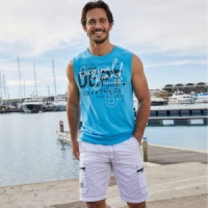 Herren-Bermudas mit Gürtel 5.59 €
