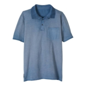 Herren-Poloshirt mit Ölwaschungen 5.59 €