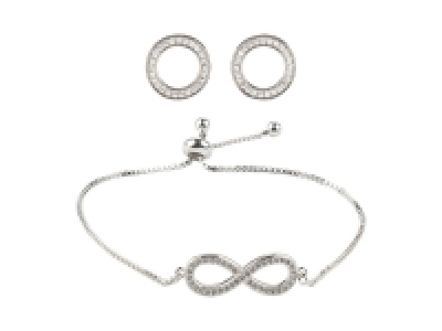 Heideman Damen Schmuck Geschenkset, 2-teilig, aus Edelstahl, silber