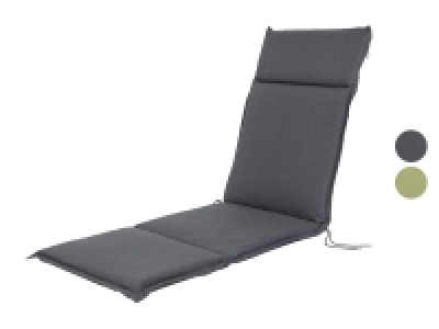 Lidl Livarno Home Livarno Home Polsterauflage Relaxstuhl, mit Stehsaum, ca. 167 x 50 x 4