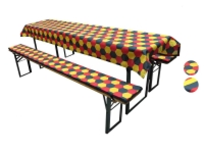 GARDAMO Auflage Festzeltgarnitur, 3-teilig, mit Schlaufen 34.78 €