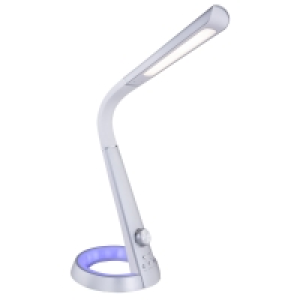 Roller  LED-Schreibtischleuchte - RGB - silber - 64 cm hoch