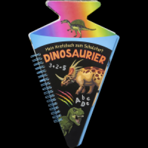 Ideenwelt Mein Kratzbuch zum Schulstart Dinosaurier