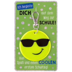 Ideenwelt Neon-Reflektor Smiley