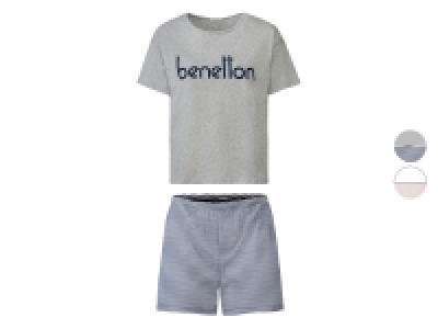 Benetton Damen Pyjama aus reiner Baumwolle 19.99 €