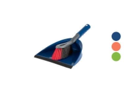 Vileda Kehrset Colour, mit stabiler Gummilippe