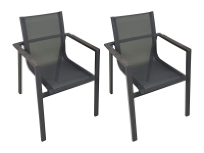 Garden Pleasure Stapelstuhl »Sophie«, anthrazit, 2er Set 186.46 €