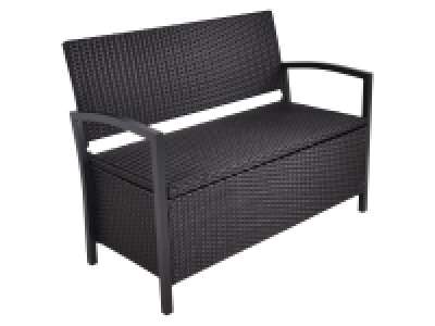 Garden Pleasure Parkbank »FERRARA«, mit Ablagefach, schwarz 216.99 €