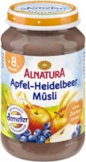 Apfel-Heidelbeer-Müsli 0.99 €