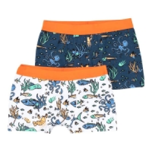 Jungen-Retroshorts mit Meeresmuster, 2er-Pack 6.99 €
