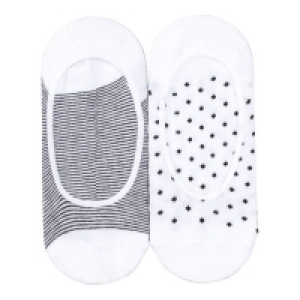 Damen-Füßlinge mit Antislip-Sohle, 2er-Pack 6.99 €