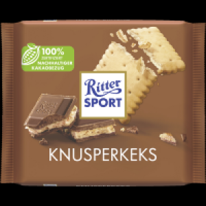 Rossmann Ritter Sport Knusperkeks Tafelschokolade