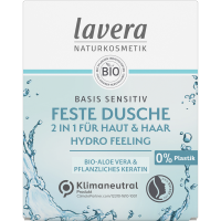 Rossmann Lavera Basis Sensitiv Feste Dusche 2in1 für Haut & Haar