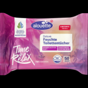 Alouette Deluxe feuchte Toilettentücher Mandelblüten Duft