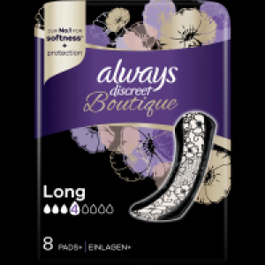 Always discreet Boutique Inkontinenz-Einlagen Long