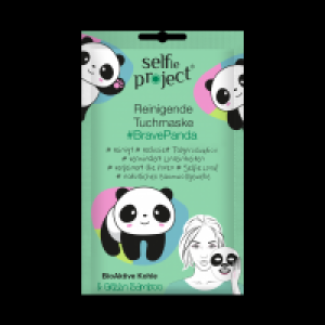 Rossmann Selfie Project Reinigende Tuchmaske #BravePanda