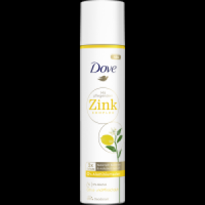 Dove Deodorant Spray mit Citrus- und Pfirsichduft und pflegendem Zink-Kompl