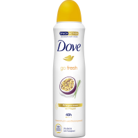 Rossmann Dove go fresh Deospray Passionsfrucht- und Zitronengrasduft
