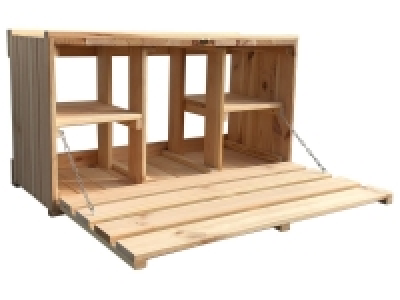 Promadino Gartenschrank »Jörn«, Hängeregal zur Wandmontage, mit Regalb