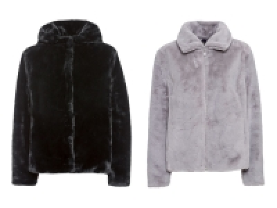 esmara Damen Jacke, aus kuscheliger Plüschqualität 10.99 €
