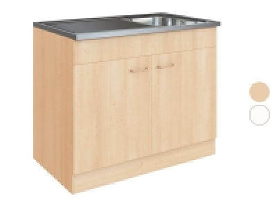 HELD Spülenschrank »Turin«, 2-türig, 1 Auflage-Becken, Tiefe 50 / 60 c