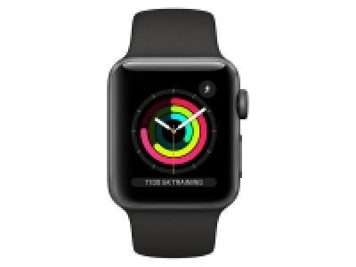 Apple Watch Series 3 38 mm, Aluminiumgehäuse space grau