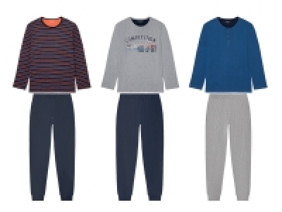 Lidl Livergy LIVERGY® Herren Pyjama, mit Eingrifftaschen