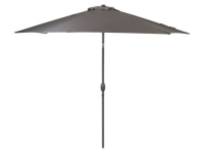 LIVARNO HOME Kurbelschirm, anthrazit, 3m