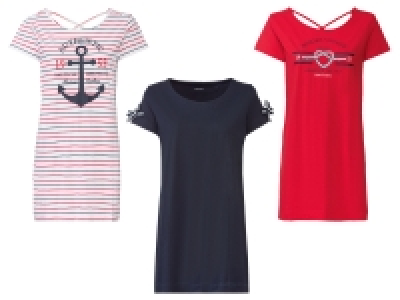 Lidl Esmara esmara Damen Longshirt, körpernah geschnitten, mit Rundhalsausschnitt