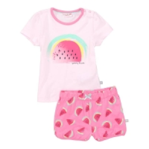 NKD  Baby-Mädchen-Set mit Melonen-Muster, 2-teilig